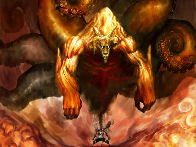 Anime, Naruto, Gyûki (Naruto), 720P, Eight Tails, Killer Bee (Naruto)