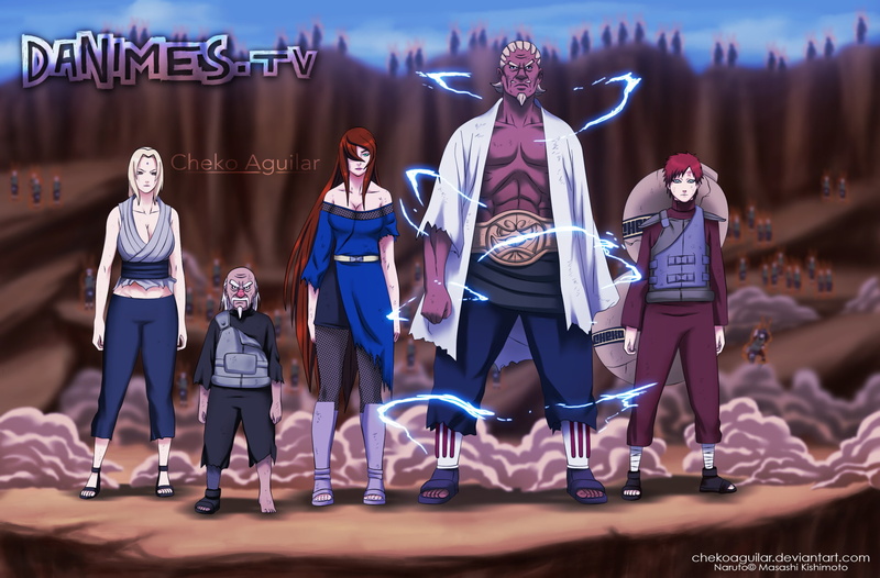 Raikage (Naruto), Anime, Tsuchikage (Naruto), Tsunade (Naruto), Gaara (Naruto), Naruto, Kazekage (Naruto), Hokage (Naruto), Mizukage (Naruto), 1080P