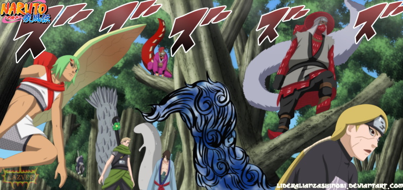 1080P, Roshi (Naruto), Yagura Karatachi, Anime, Obito Uchiha, Fû (Naruto), Naruto, Utakata (Naruto), Han (Naruto), Yugito Nii