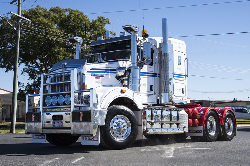 Kenworth, SAR, T409, White, 4K