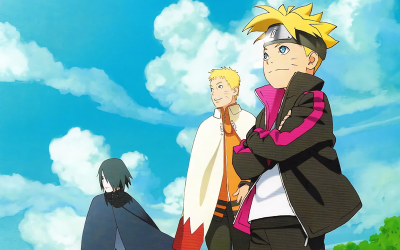 Boruto Uzumaki, Naruto Uzumaki, Boruto, Sasuke Uchiha, 1080P, Anime