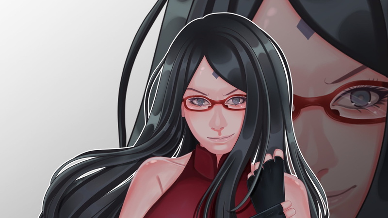 Sarada Uchiha, 1080P, Naruto, Boruto