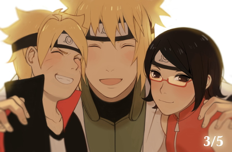 Boruto Uzumaki, Boruto, Naruto, Sarada Uchiha, Minato Namikaze, 1080P