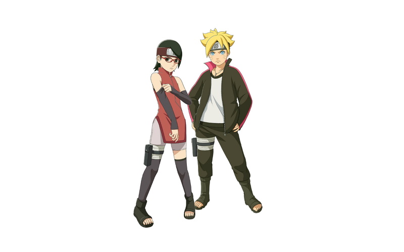Sarada Uchiha, 1080P, Boruto, Boruto Uzumaki, Anime