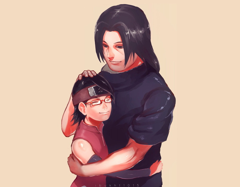 Sarada Uchiha, 2K, Anime, Itachi Uchiha, Naruto