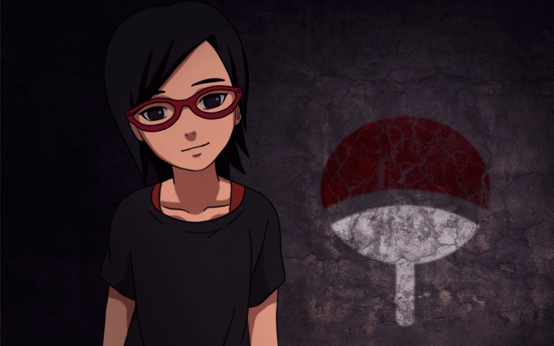 4K, art, uchiha sarada, Download 3840x2400 uchiha sarada, naruto backgrounds