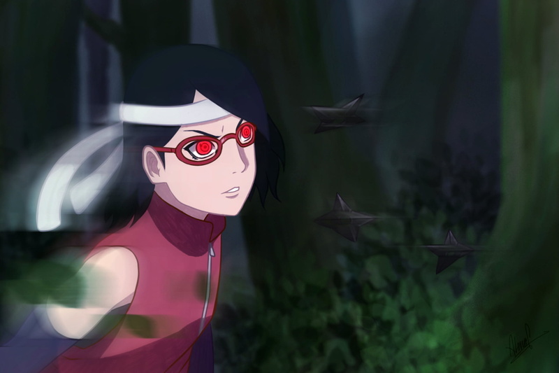 Boruto, Naruto, 1080P, Sarada Uchiha