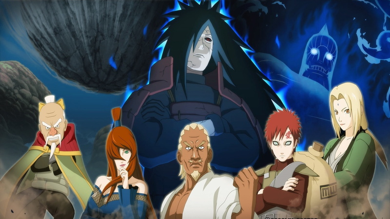 1080P, Meï Terumî, Gaara (Naruto), Ōnoki (Naruto), Naruto, Tsunade (Naruto), Anime, Madara Uchiha, A (Naruto)