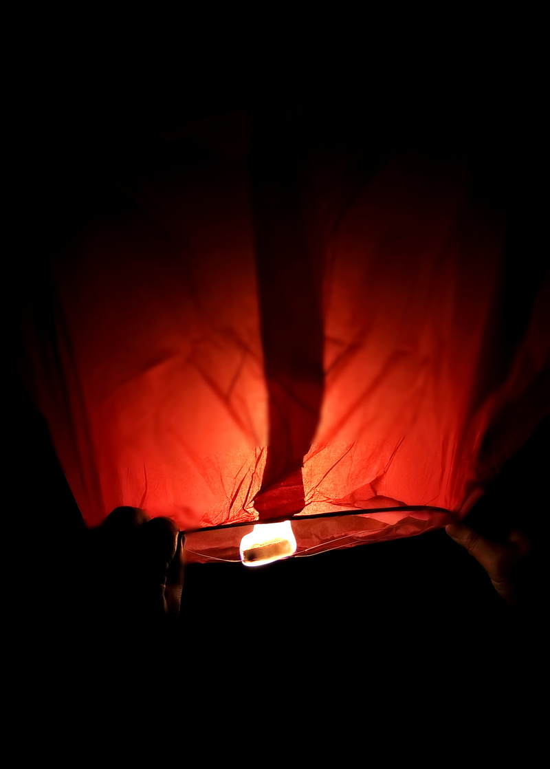 lantern, flame, glowing, 2K, low angle view, blur, light, red, black background, close-up, electric light, electric lamp, art, fly, illuminated, light bulb