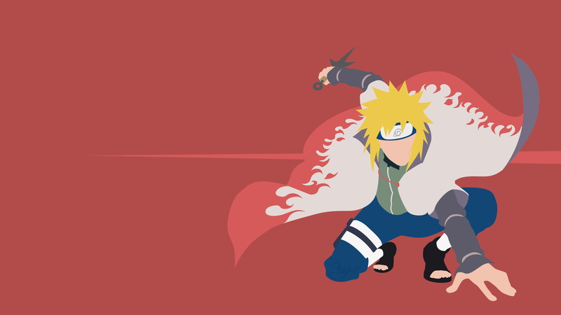 Naruto, Minato Namikaze, 4K