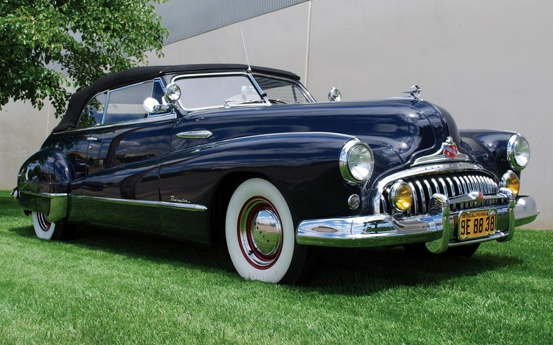 1949 Buick Roadmaster Convertible, Buick, 1080P
