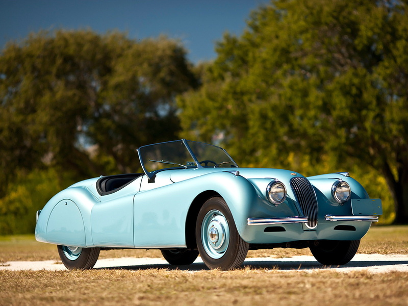 xk120, roadster, jaguar, sportcar, retro, 720P, alloy, 1949