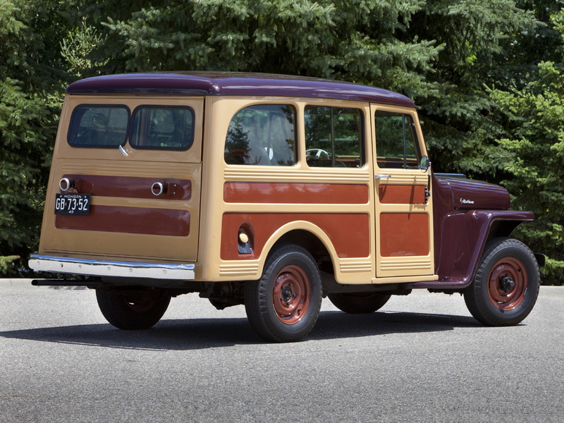 1949, willys, stationwagon, 1080P, jeep, retro, 4x4