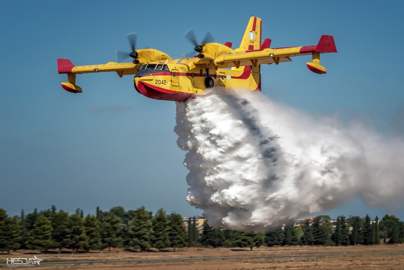 Canadair CL-415, 1080P, HESJA Air-Art Photography, Water, Greek air force, Hellenic Air Force, The plane is amphibious, Fire plane, Bombardier 415