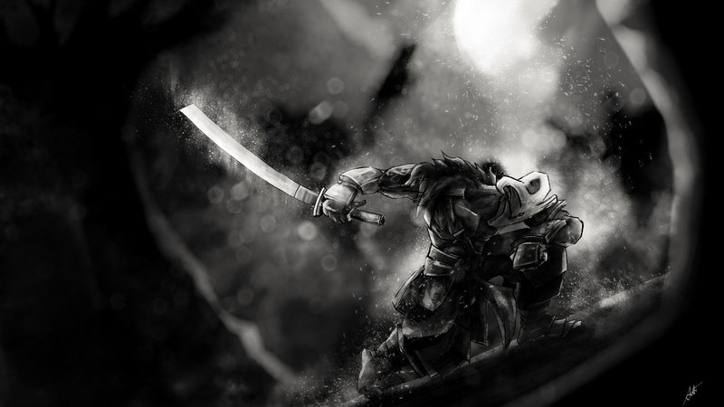 samurai, Juggernaut, sabre, warrior, fantasy, dota, games, 2, 1080P