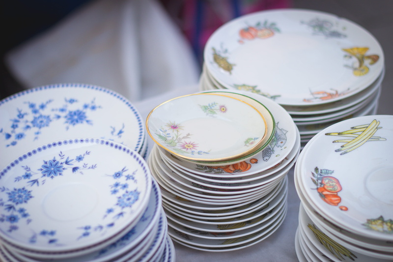tea cup, pile, plate, setting, white, no people, high angle view, ornate, close-up, ceramics, floral, set, floral pattern, cup, art and craft, kitchen