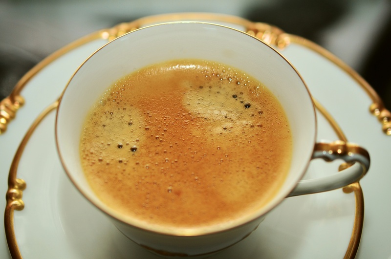 cup, food and drink, cover, cappuccino, aroma, gold trim dinnerware, benefit from, close-up, caffeine, no people, brown, coffee - drink, crockery, mug