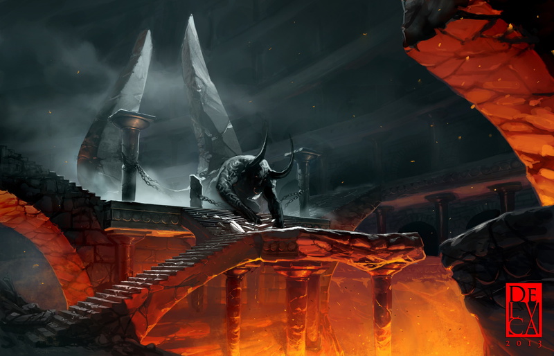 Antonio De Luca, 2K, fantasy art