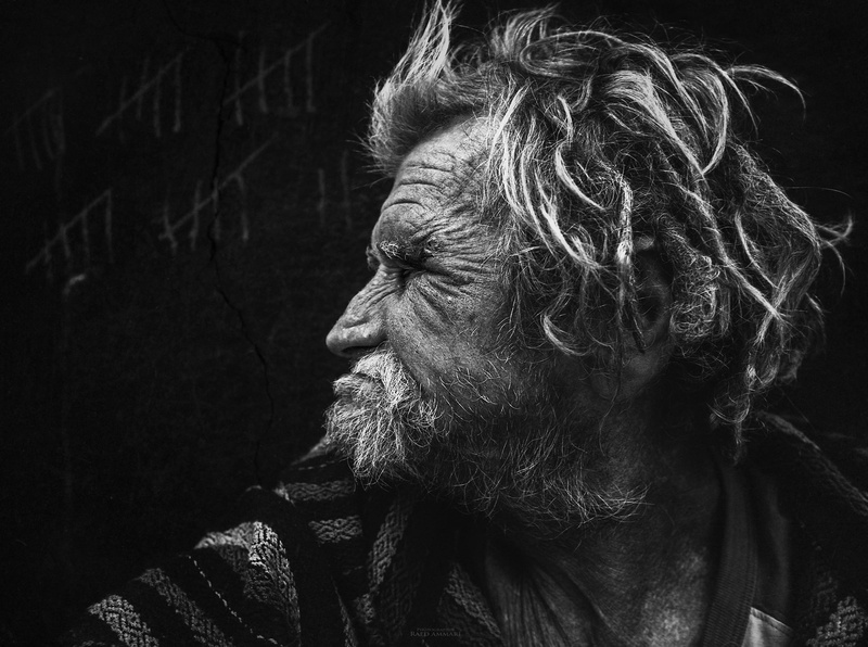men, serious, side view, senior adult, beard, looking, depression - sadness, hair, profile, looking away, 1080P, headshot, wrinkled, contemplation, one person