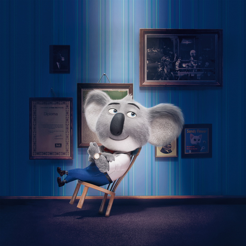 Buster Moon, Matthew McConaughey, 5K, Animation, 4K, Sing