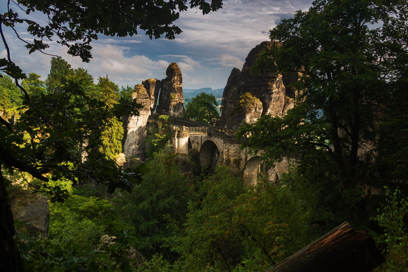 history, built structure, rathen, tree, ancient, architecture, sky, rock, the past, tourism, sand stone, bastei, travel destinations, places of interest