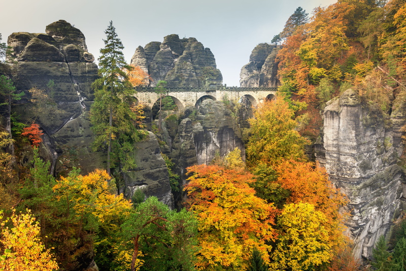 no people, tranquil scene, beauty in nature, rock - object, solid, nature, travel destinations, rathen, tranquility, water, 5K, rock formation, saxon switzerland