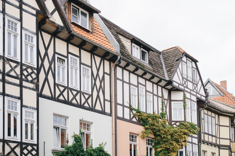 luxury, window, nature, forest, facade, saxony-anhalt, harz mountains, destinations, office, apartment, half-timbering, outdoors, saxony, 2K, balcony