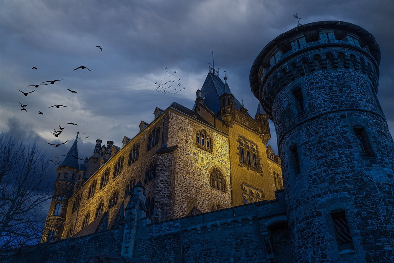 1080P, Castle Wernigerode, castle, Sachsen-Anhalt, Germany