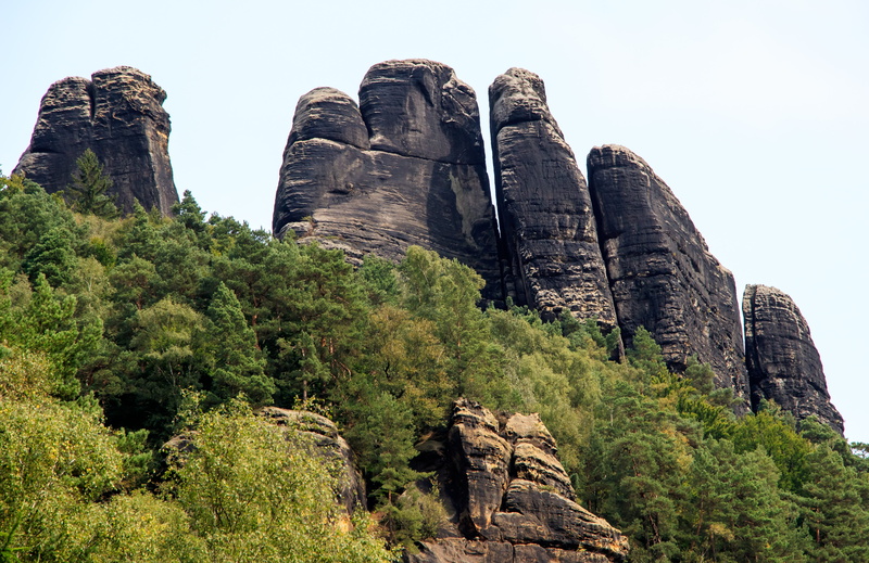 river landscape, architecture, saxon switzerland, saxony, nature, river, non-urban scene, outdoors, rock formation, elbe sandstone mountains, no people