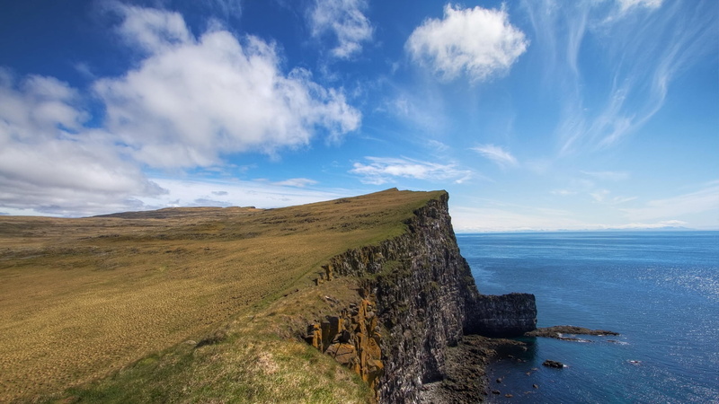 cliff, fortress, land, tower, stone, outdoors, tourism, summer, castle, day, idyllic, rocks, water, memorial, scenics - nature, sea, scenery, tree, architecture