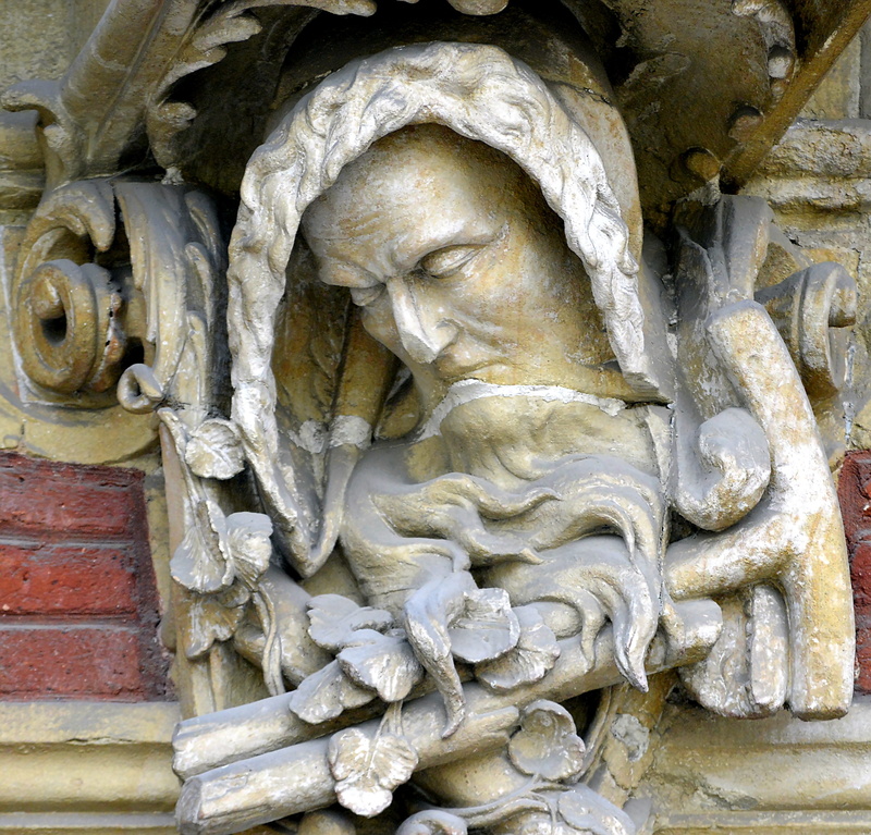 münster, architecture, human representation, representation, antique, sculpture, belief, prehistoric, ancient history, old, male likeness, spirituality