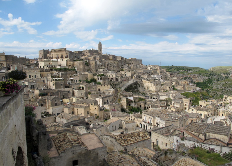 high angle view, cloud - sky, travel destinations, crowd, crowded, day, history, white, village, concrete, 2K, community, townscape, ancient civilization