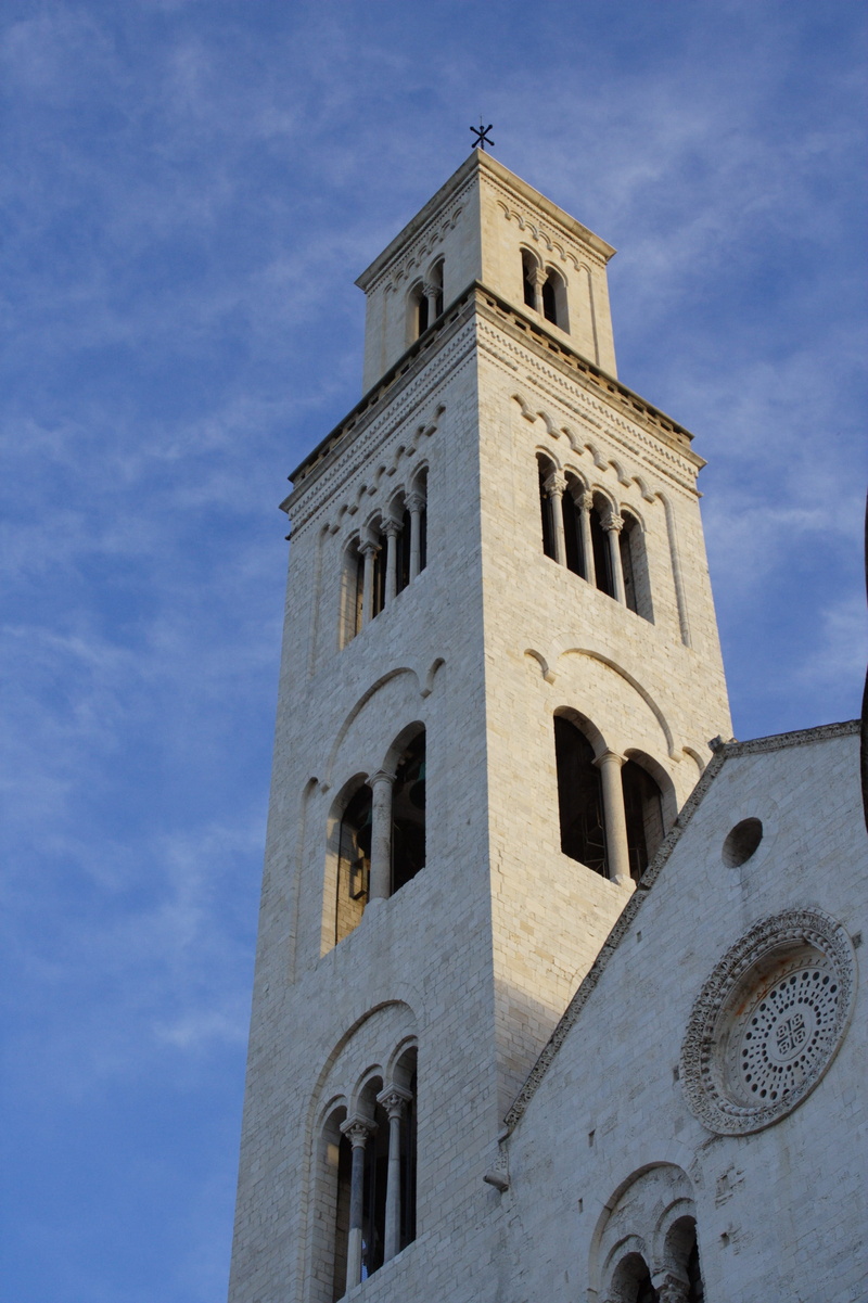 bari, no people, sky, nature, tower, belief, Bari, spirituality, cloud - sky, religion, blue, building exterior, architecture, the past, 2K, built structure