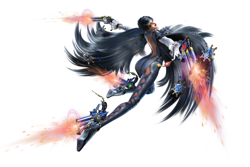 close-up, representation, people, women, anime, girls with guns, indoors, Bayonetta, studio shot, gun, 8K, wings, Bayonetta 2, human representation, nature
