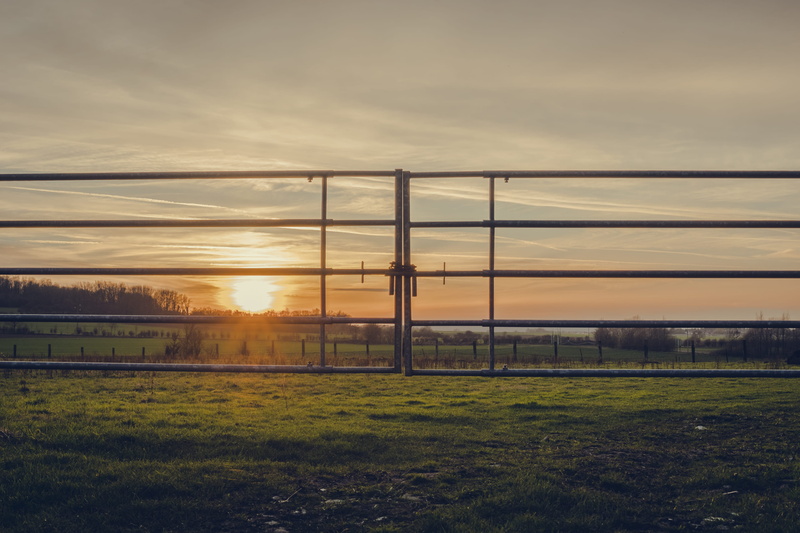 land, tranquility, outdoors, paysage, sky, farm, champs, cloud - sky, blue, plant, olhain, sunset, fresnicourt-le-dolmen, nature, scenics - nature, environment