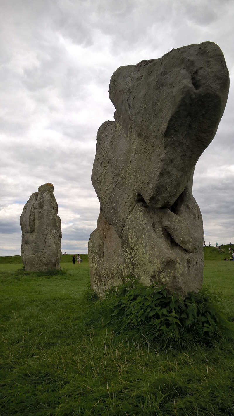 non-urban scene, ancient, rock - object, megalithic, day, tranquil scene, eroded, avebury, outdoors, megaliths, sky, plant, ancient civilization, landscape
