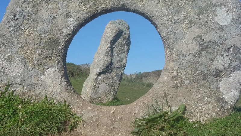 history, day, menhir, built structure, land, plant, concrete, brick, tree, nature, rock - object, the past, megalithformation, old, beauty in nature, devils eye