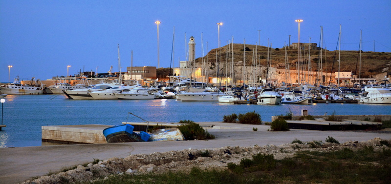 vieste, nautical vessel, marina, moored, yacht, porto, transportation, mode of transportation, puglia, building, harbor, no people, architecture, clear sky
