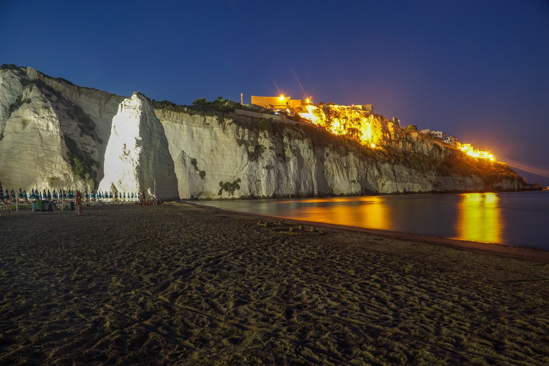 Italy, no people, coastline, clear sky, plant, travel destinations, holiday, dusk, industry, travel Locations, city, built structure, illuminated, Sand