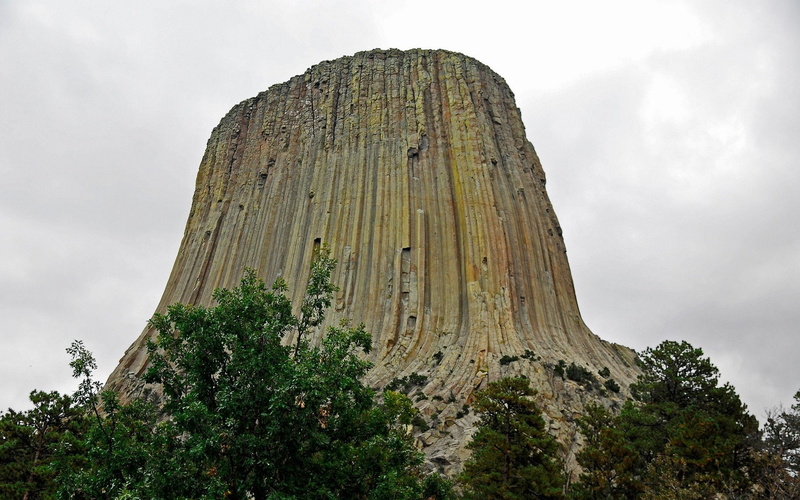 Mountains, Rock, Devils Tower, Mountain, 1080P