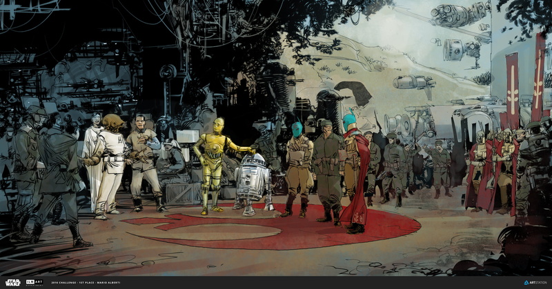 Starbird, Admiral Ackbar, C-3PO, R2-D2, Star Wars, 2K, Mon Mothma, Duros, Alliance Starbird