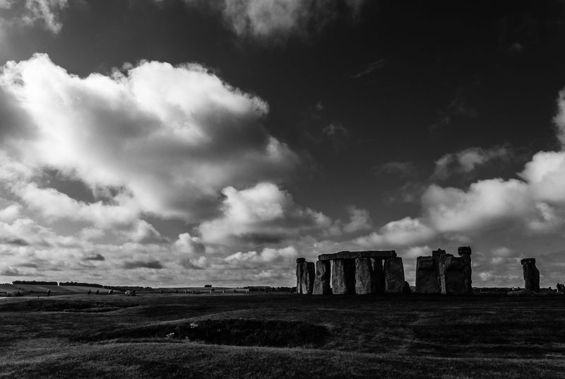 travel destinations, history, cloud - sky, ancient civilization, archaeology, building exterior, 4K, england, pierre, the past, megalithic site, stonehenge