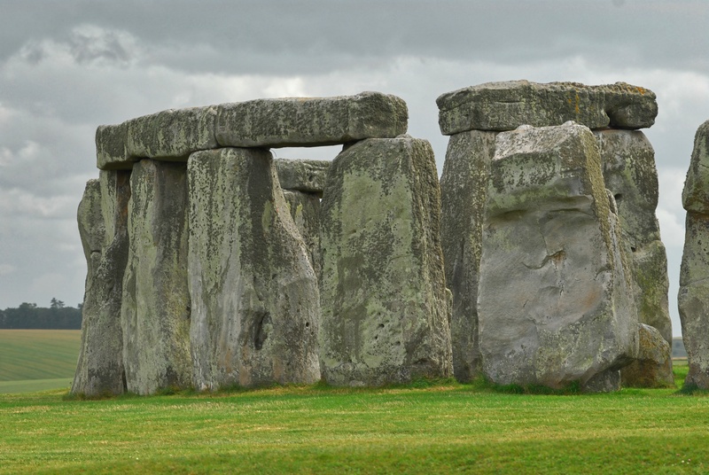 ancient civilization, megalith, history, ancient history, built structure, field, historic, tourism, grass, plant, archaeology, solid, outdoors, prehistory