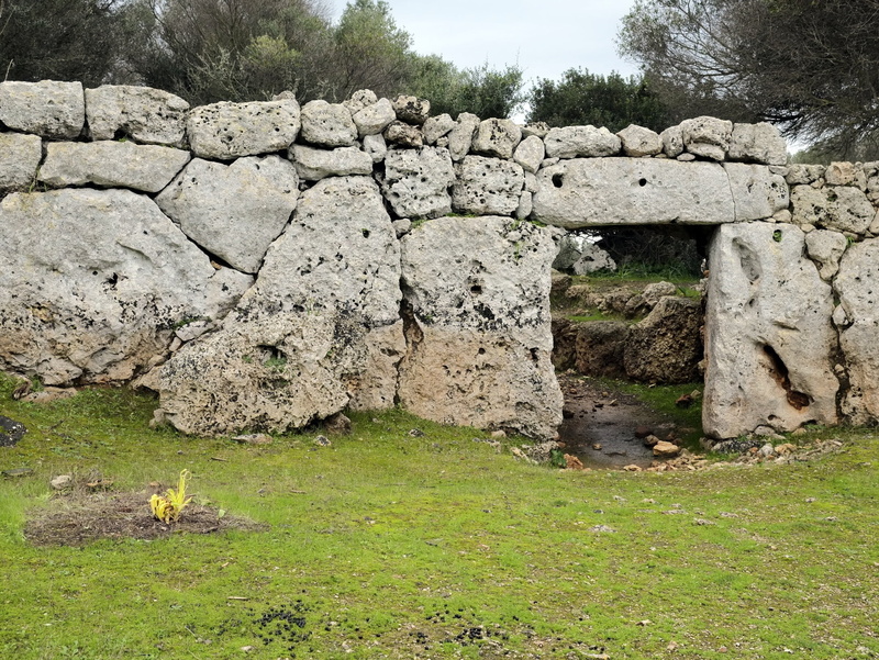 prehistory, green color, 1080P, nature, outdoors, minorca, history, stone material, stone wall, rock, plant, solid, land, tranquility, architecture, day