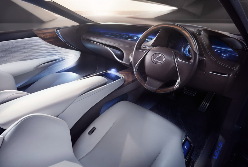 Tokyo Motor Show, Lexus LF-FC, 4K, interior, Concept