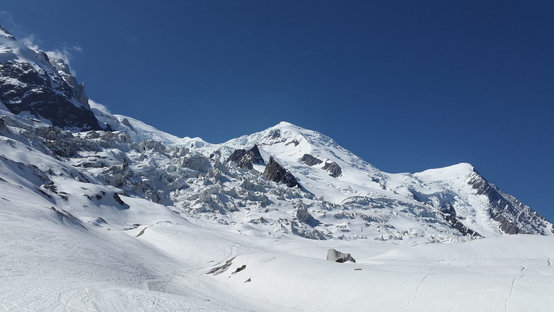 dôme du goûter, sport, clear sky, aiguille du goûter, landscape, winter, sunny, environment, Mont Blanc, grands mulets, split, snowing, snowcapped mountain