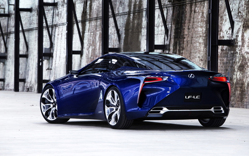 rear, lf, Lexus Concept, 2K, lexus, concept, lc