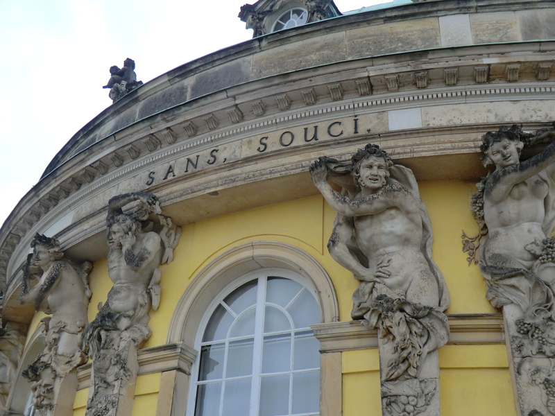 palace, 4K, germany, representation, old, creativity, built structure, luxury, park, statue, tourism, art and craft, royal, culture, male likeness, rococo
