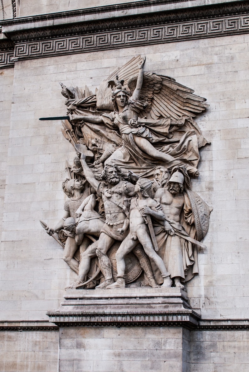 paris, city, carving - craft product, history, carving, sculpture, architecture, travel destinations, bas relief, representation, ornate, art and craft