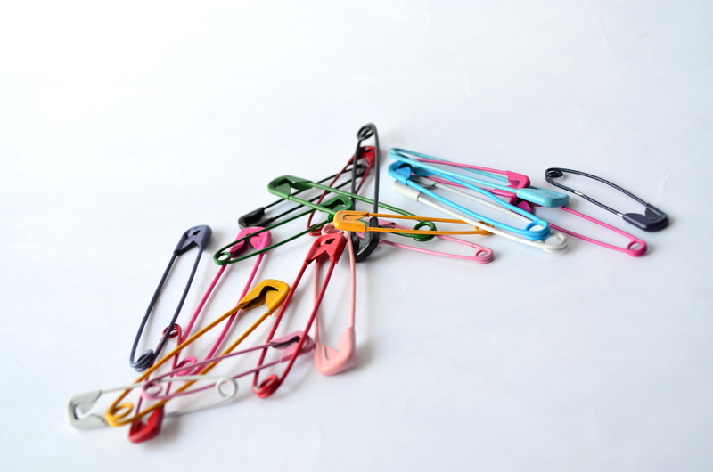 group of objects, housework, safety pins, lot, large group of objects, repair, accessories, connection, white background, business, still life, tailoring